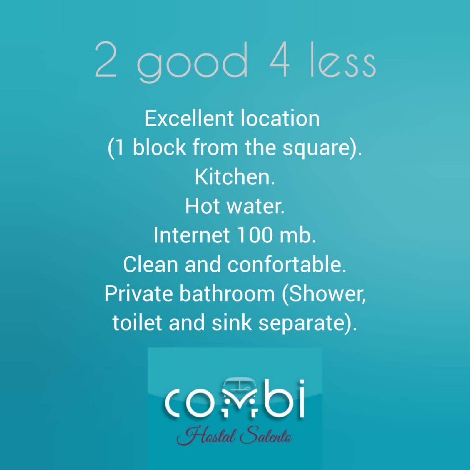 ホテル Combi, 2 Good 4 Less サレント エクステリア 写真